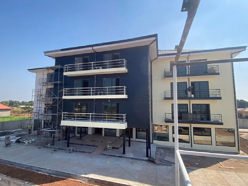 Hôtel La Corniche — Kamsar, Guinée, réalisation Module Concept