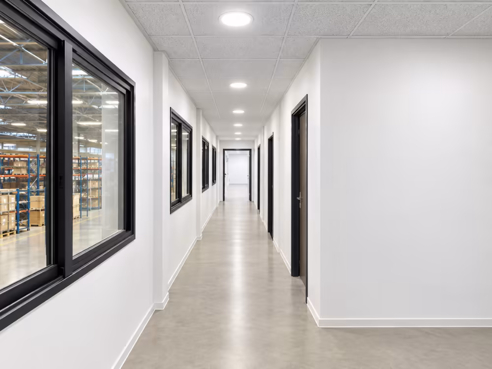 Espace équipe du bâtiment modulaire NordPlast