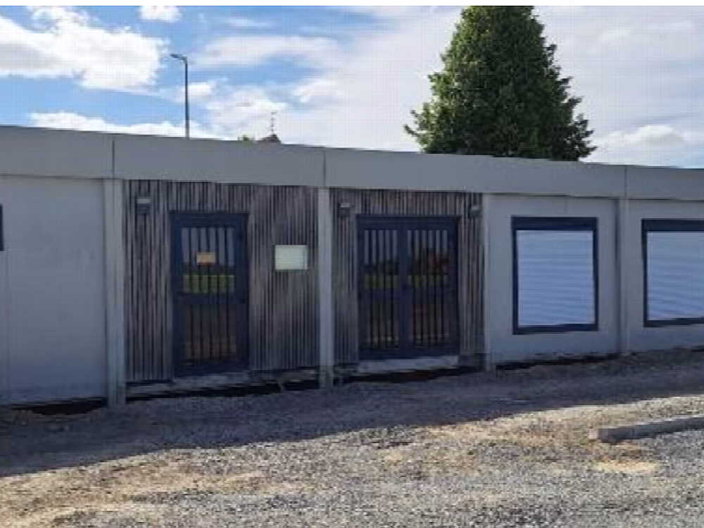 Transfert bâtiment modulaire Club House — Gondecourt