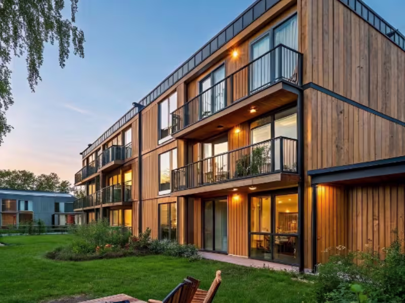 Aménagement de bâtiments modulaires à grande échelle