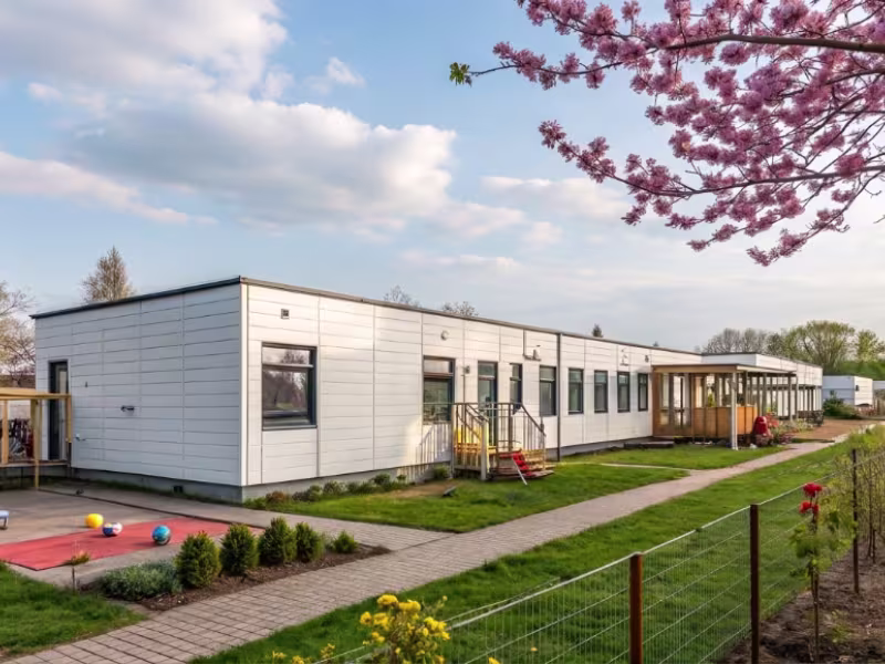 Aménagement modulaire pour l'éducation