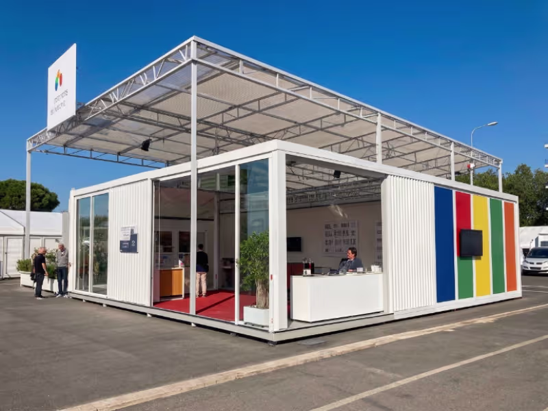 Aménagement modulaire pour l'événementiel