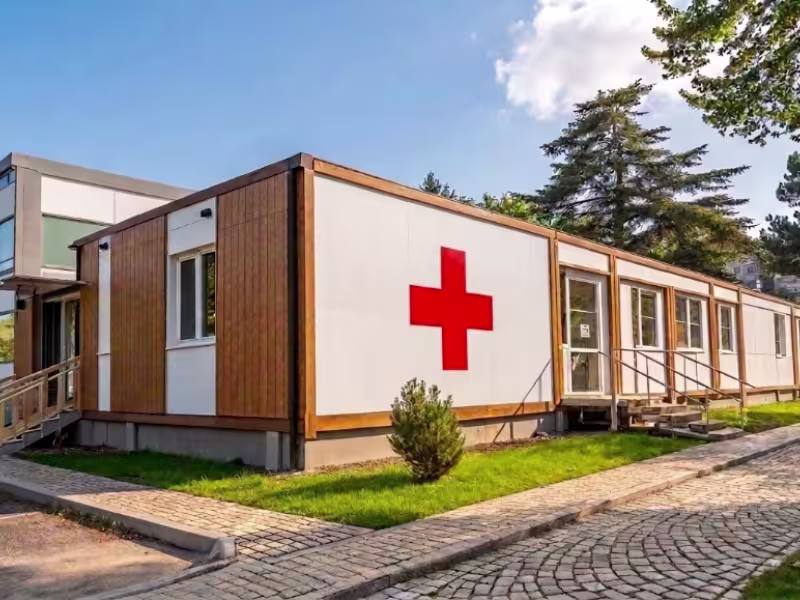 Aménagement modulaire pour la santé