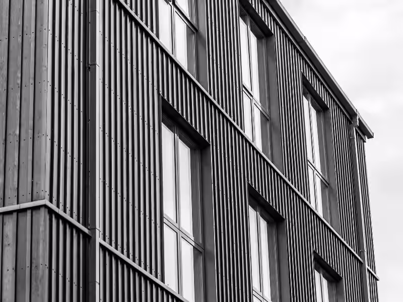 Bardage composite pour module modulaire