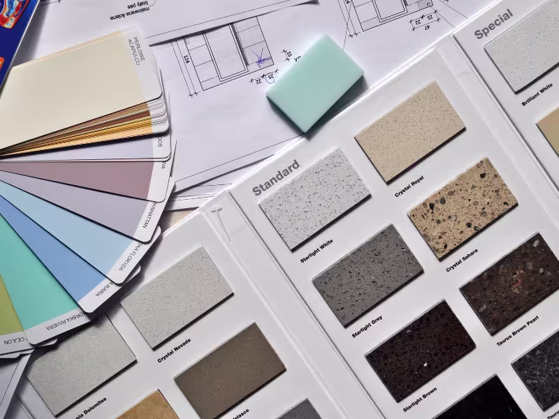 Peinture et revêtement d'un module préfabriqué