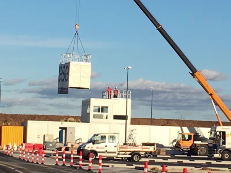 Installation modulaire pour l'événementiel