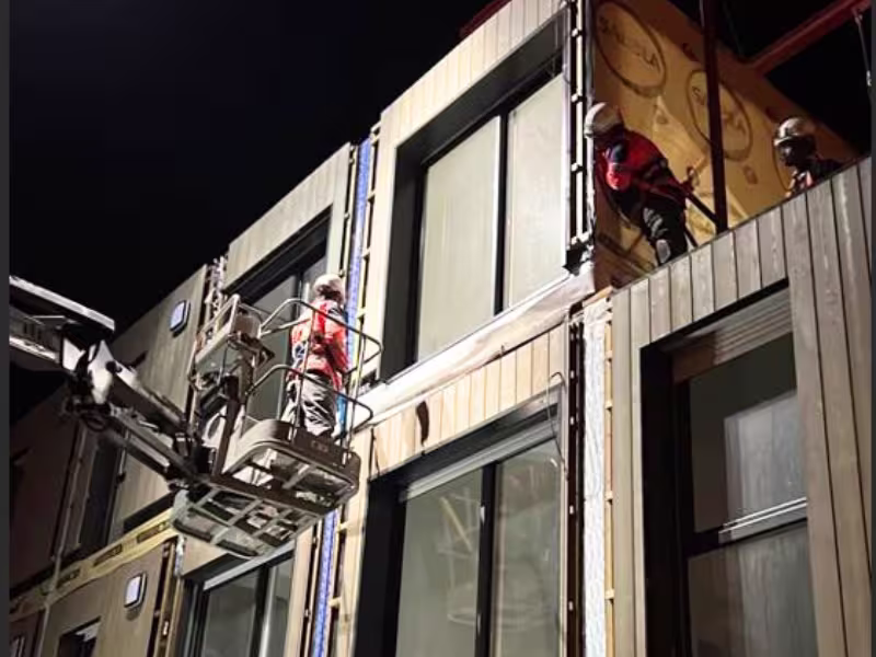 Maintenance et suivi de module bois