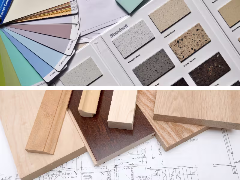 Personnalisation et finitions d'un module bois