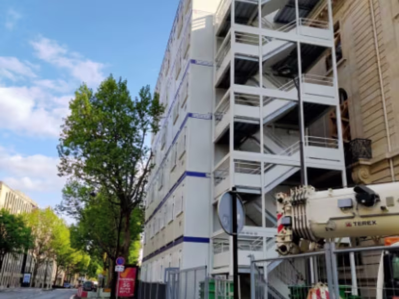 Chantier de montage multi-modules