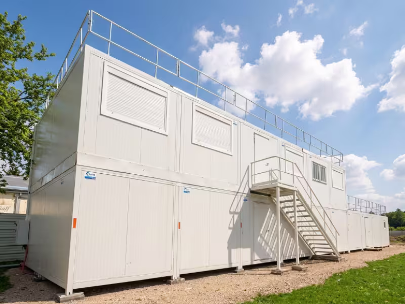 Base de vie modulaire reconditionnée