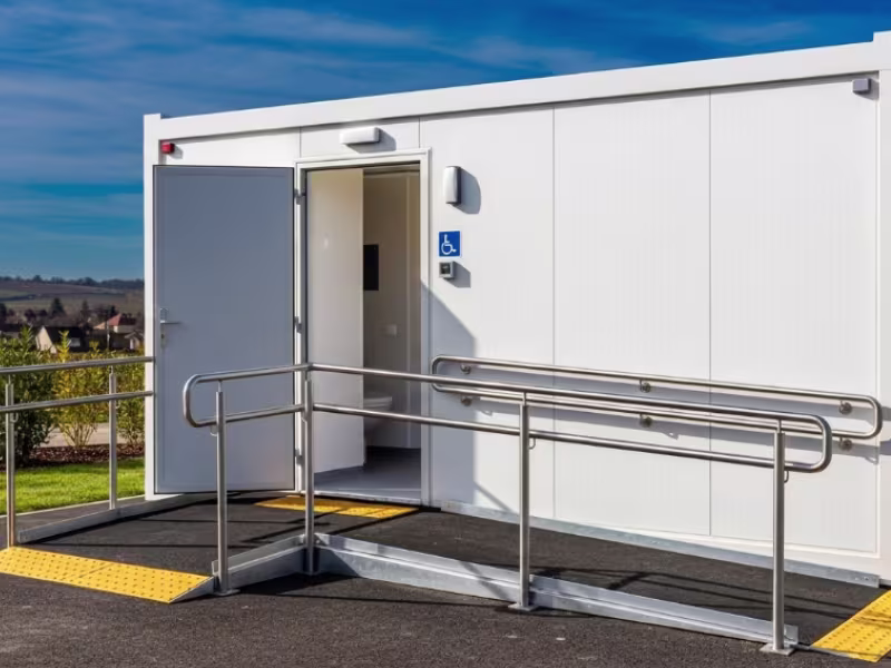 Sanitaires et vestiaires modulaires reconditionnés