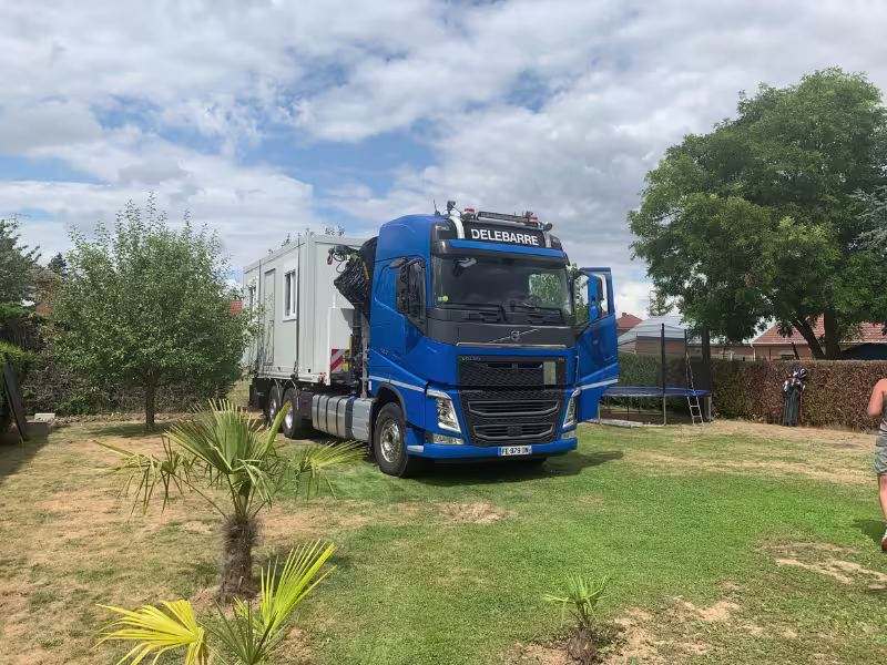 Transport et logistique modulaire par camion