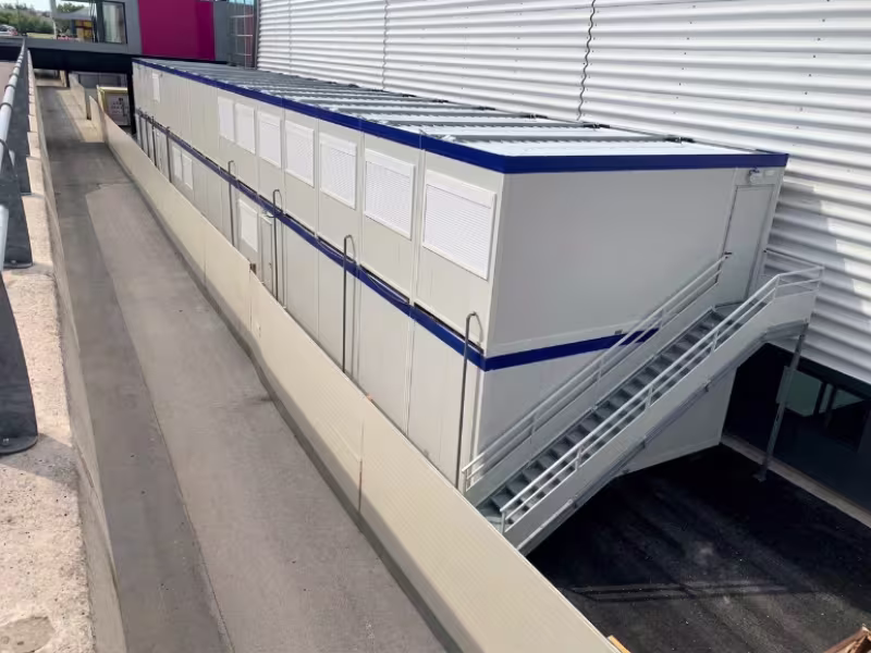 Base de vie modulaire pour projet temporaire ou événementiel