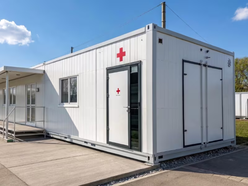 Bâtiment modulaire pour santé et laboratoires