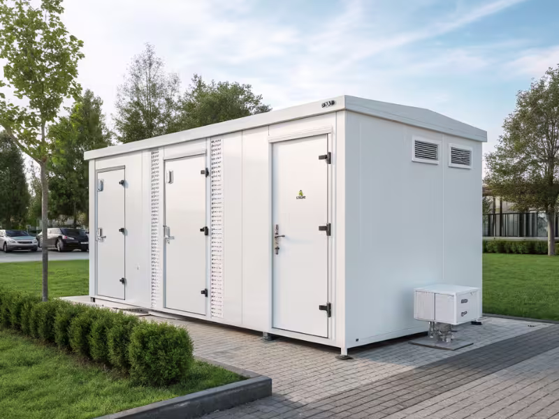 Bâtiment spécifique modulaire, vue extérieure