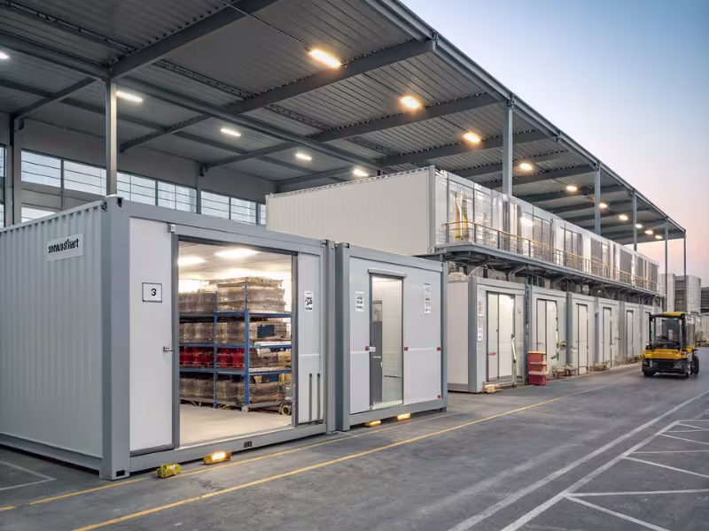 Local industriel modulaire sur mesure