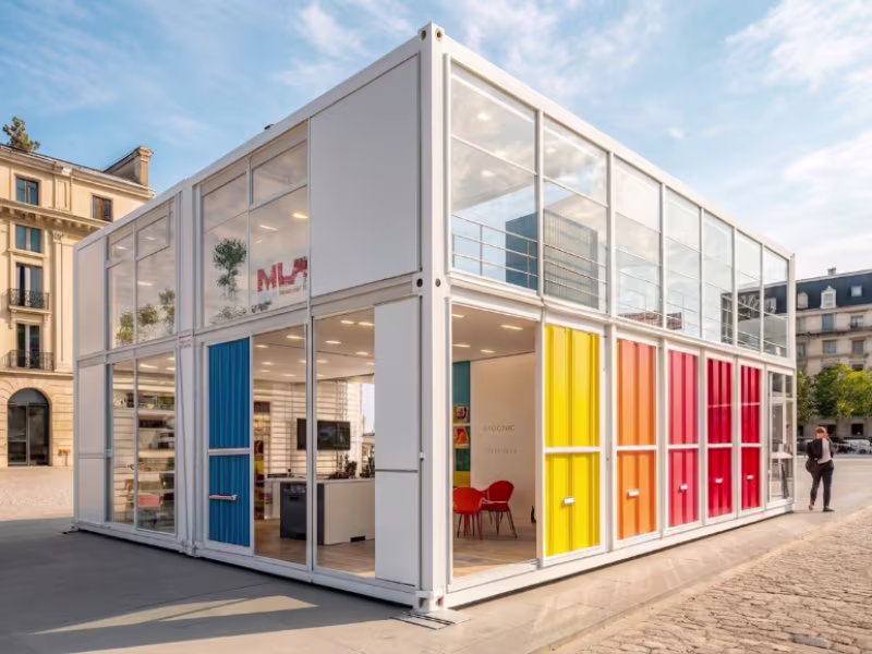 Billetterie et espace VIP modulaire