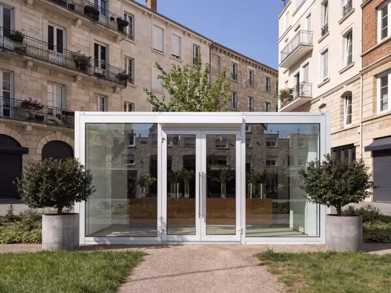 Bulle de vente modulaire