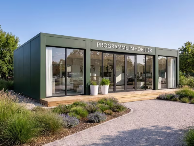 Bulle de vente pour programme immobilier