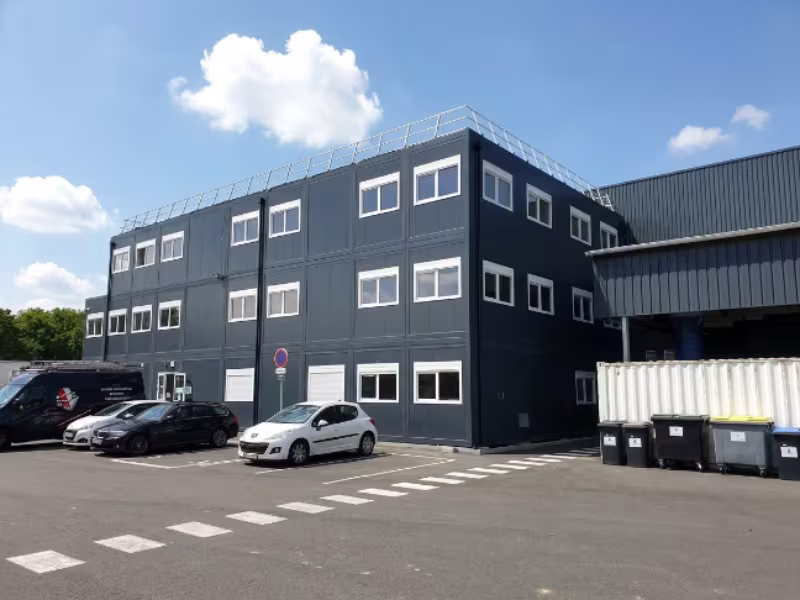 Bureau modulaire pour entreprise du secteur tertiaire