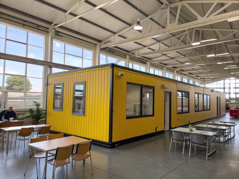 Module de restauration pour entreprise ou collectivité