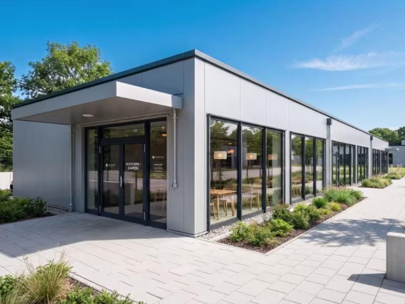 Réfectoire préfabriqué modulaire
