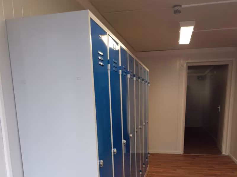 Vestiaire modulaire bungalow standard