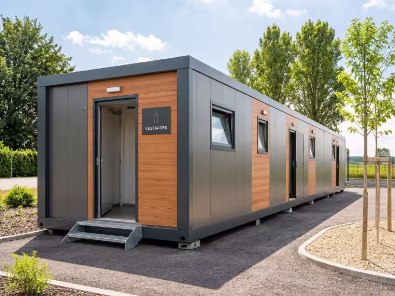 Vente de vestiaires modulaires neufs