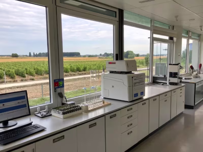 Laboratoires d'analyse agricole modulaires