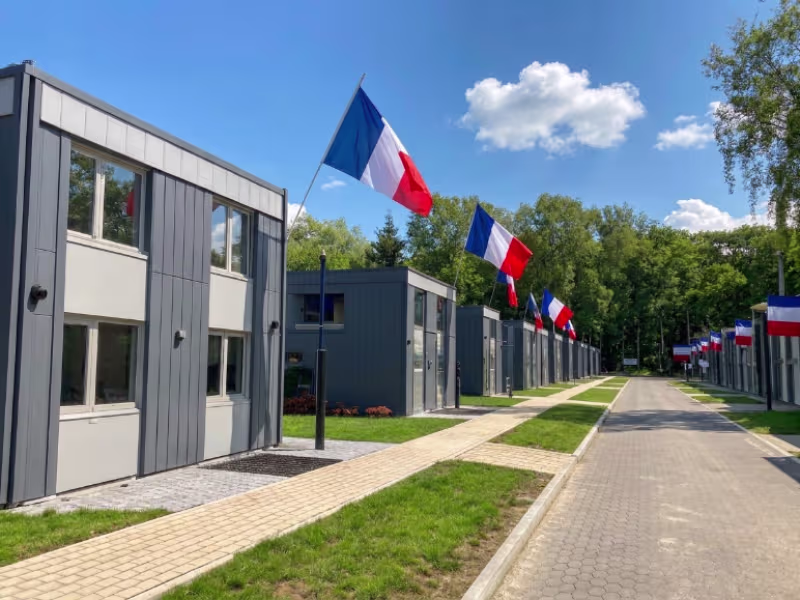 Espaces temporaires administratifs modulaires
