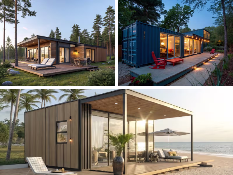 Lodges écologiques et bungalows modulaires
