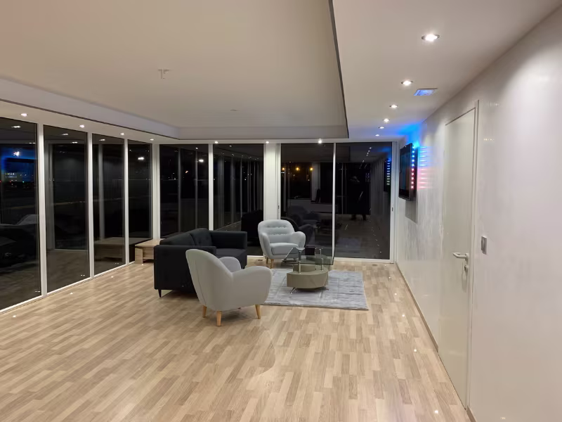 Salle de réception, siège social Module Concept