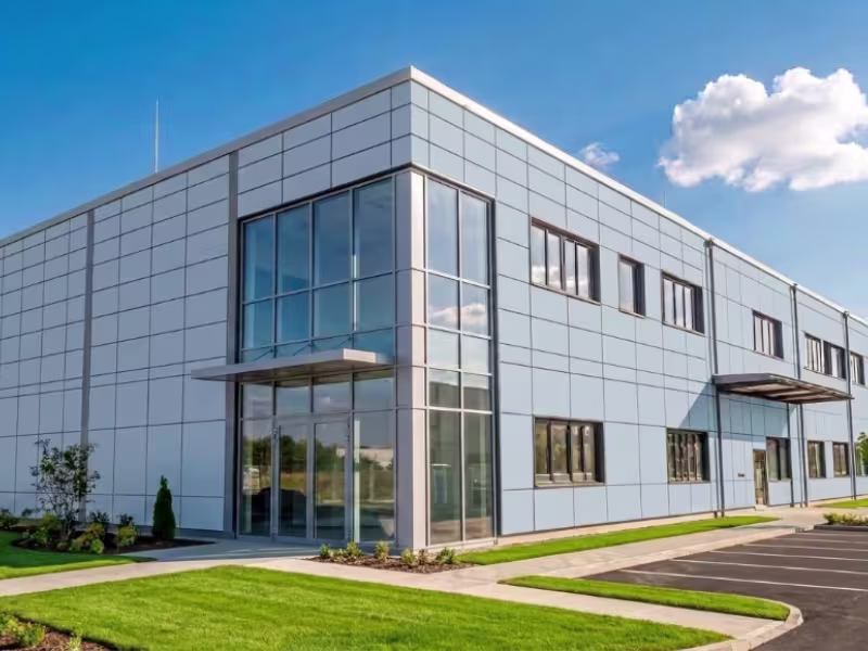 Bâtiment modulaire pérenne pour la santé et les laboratoires