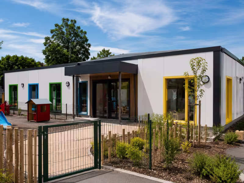 Crèche et petite enfance modulaire