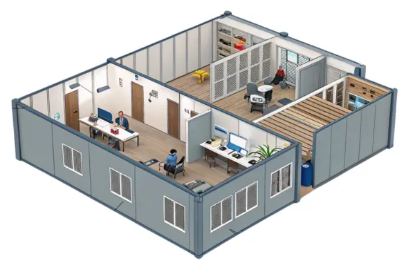 solutions modulaires pour bureaux